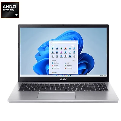 Acer Aspire Go 15.6" Laptop - Silver (AMD R7 7730/16GB RAM/1TB SSD/Windows 11)