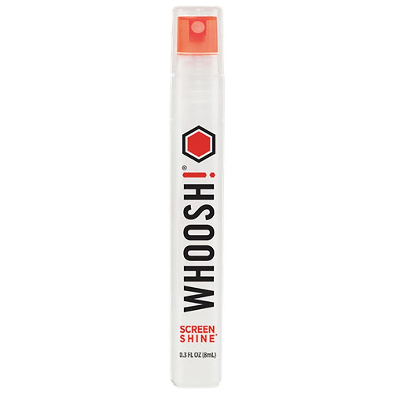Whoosh! Screen Shine Go 0.3oz/8ml Cleaning Spray with Microfibre Cloth