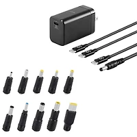 Trousse de recharge universelle pour portable de LOGiiX (LGX-13833) - Noir