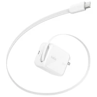 Belkin 67W USB-C GaN Wall Charger with 1m Retractable USB-C Cable