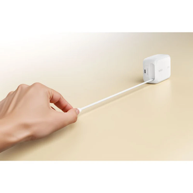 Belkin 67W USB-C GaN Wall Charger with 1m Retractable USB-C Cable