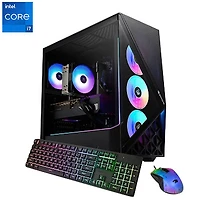 iBUYPOWER Slate 9 Gaming PC (Intel Core i7-14700F/32GB RAM/1TB SSD/GeForce RTX 5060 8GB/Win11) - English