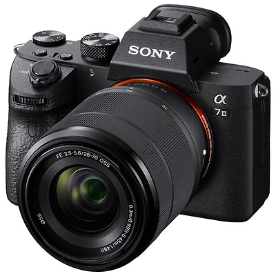 Sony Alpha 7 III Full-Frame Mirrorless Camera with 28-70mm Lens Kit