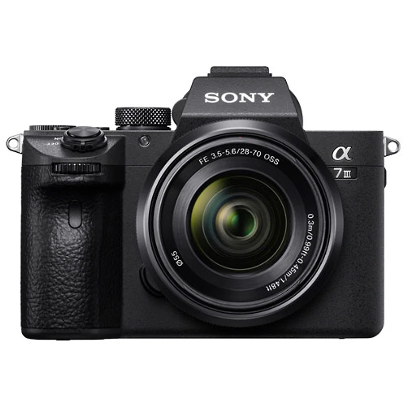 Sony Alpha 7 III Full-Frame Mirrorless Camera with 28-70mm Lens Kit