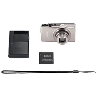Appareil photo numérique à zoom optique 12x PowerShot ELPH 360 HS A Wi-Fi 20,2 Mpx de Canon - Argenté