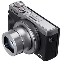 Canon PowerShot G7 X Mark III Wi-Fi 20.1MP 4.2x Optical Zoom Digital Camera - Silver/Black