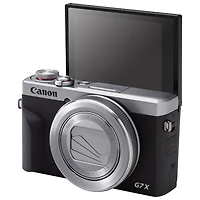 Canon PowerShot G7 X Mark III Wi-Fi 20.1MP 4.2x Optical Zoom Digital Camera - Silver/Black