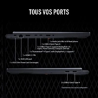 ASUS TUF Gaming F16 16" Gaming Laptop - Jaeger Grey (Intel Core i7 14650HX/16GB RAM/512GB SSD/GeForce RTX 5060/Win11)