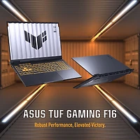 ASUS TUF Gaming F16 16" Gaming Laptop - Jaeger Grey (Intel Core i7 14650HX/16GB RAM/512GB SSD/GeForce RTX 5060/Win11)