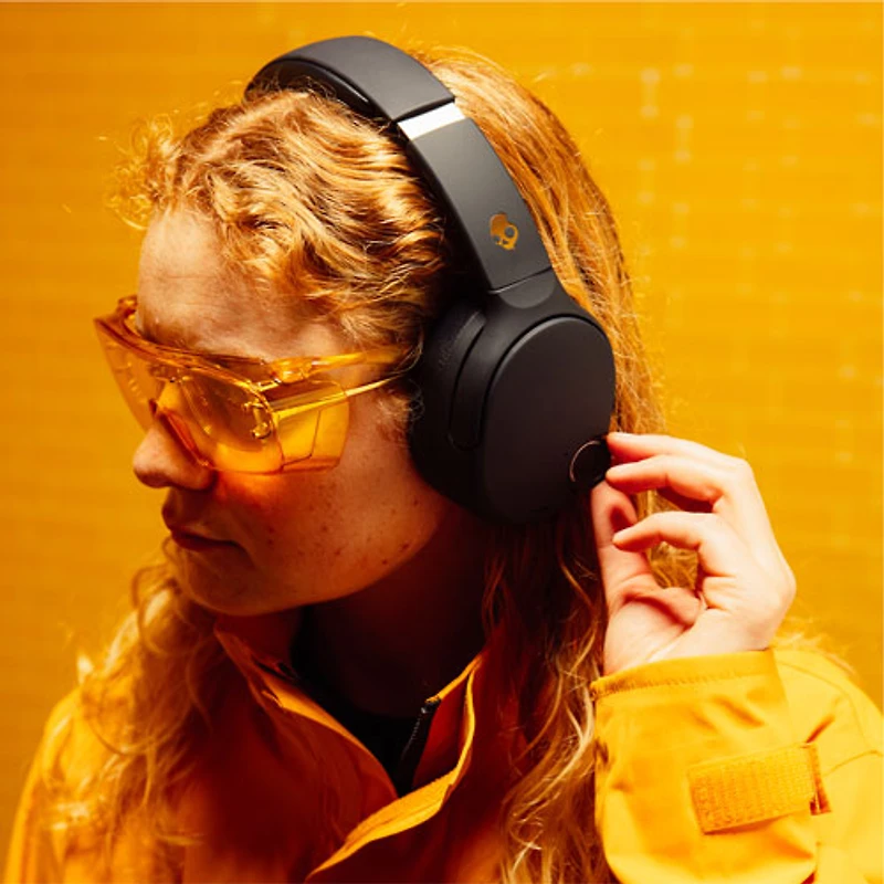 Casque d'écoute 100 % sans fil à isolation sonore Crusher 720 de Skullcandy - Noir