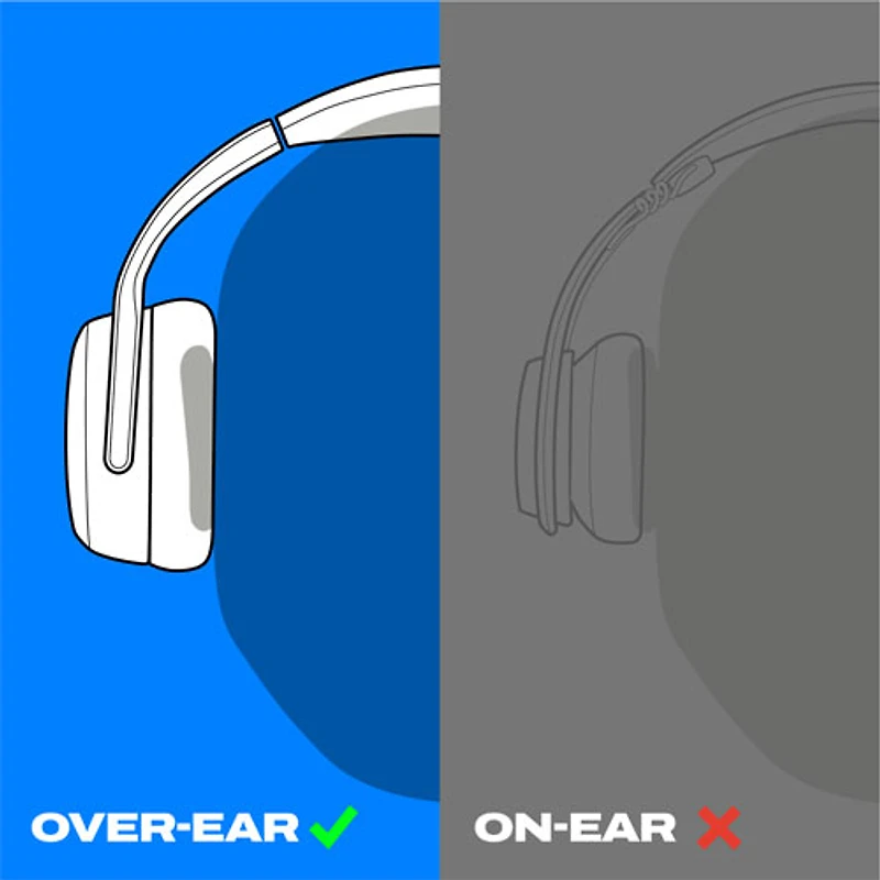 Casque d'écoute 100 % sans fil à isolation sonore Crusher 720 de Skullcandy - Noir
