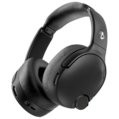 Skullcandy Crusher 1080 ANC Over-Ear Noise Cancelling True Wireless Headphones - True Black - Only at Best Buy