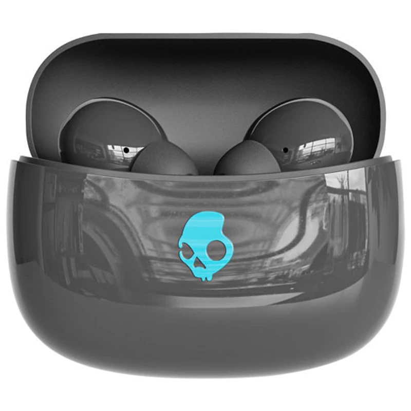Écouteurs boutons intra-auriculaires 100 % sans fil à suppression du bruit Uproar ANC de Skullcandy - Gris foncé lustré