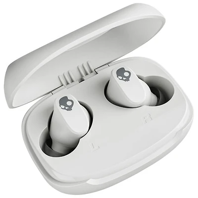 Skullcandy Smokin’ Buds 360 In-Ear Sound Isolating True Wireless Earbuds - Bone