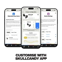Skullcandy Dime 360 In-Ear Sound Isolating True Wireless Earbuds - Bone