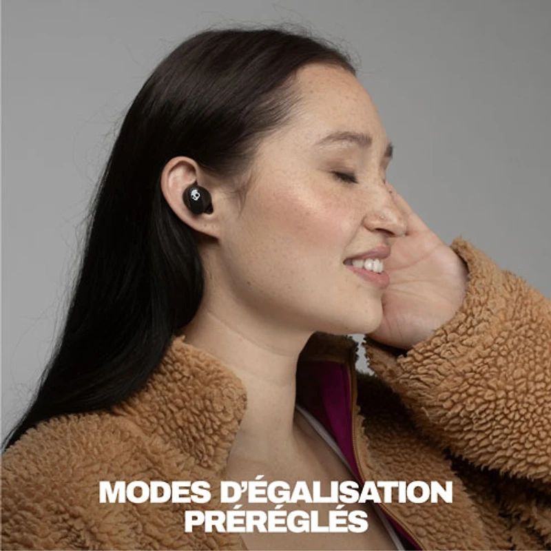 Skullcandy Smokin’ Buds 360 In-Ear Sound Isolating True Wireless Earbuds - Black
