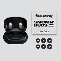 Skullcandy Smokin’ Buds 360 In-Ear Sound Isolating True Wireless Earbuds - Black