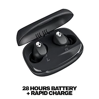 Skullcandy Smokin’ Buds 360 In-Ear Sound Isolating True Wireless Earbuds - Black