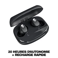 Skullcandy Smokin’ Buds 360 In-Ear Sound Isolating True Wireless Earbuds - Black