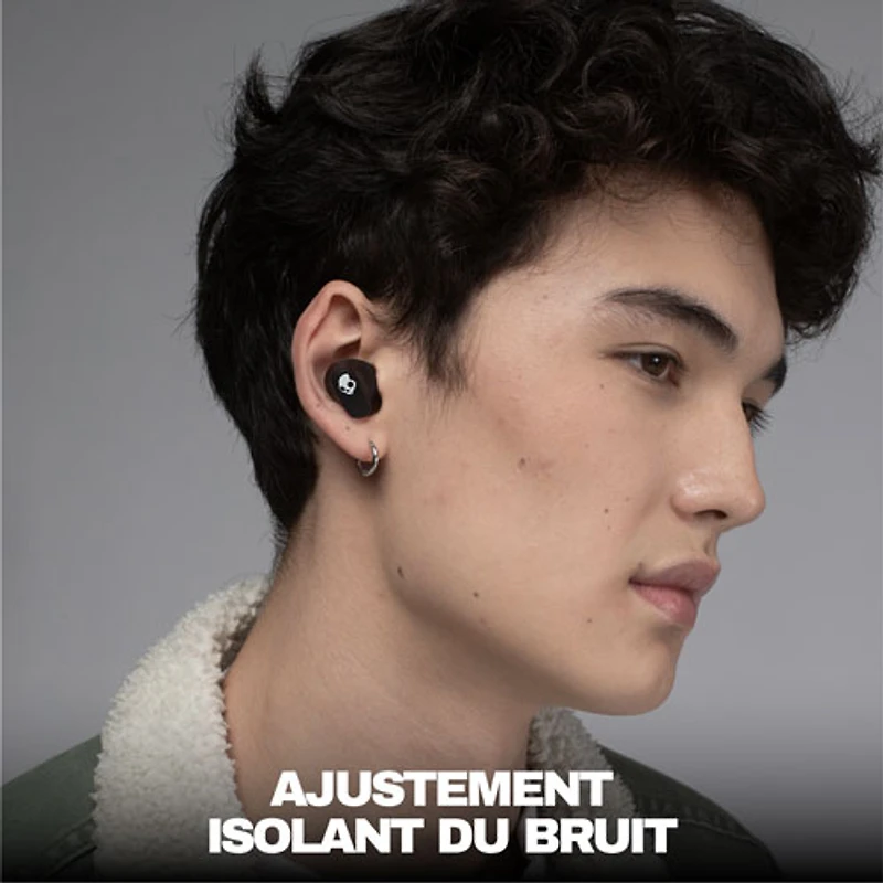 Skullcandy Smokin’ Buds 360 In-Ear Sound Isolating True Wireless Earbuds - Black