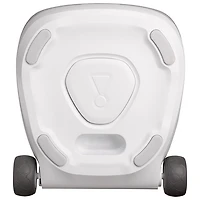 Haut-parleur de fête sans fil Bluetooth résistant aux éclaboussures PartyBox 330 de JBL - Blanc