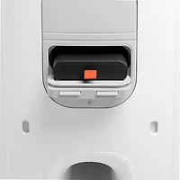 Haut-parleur de fête sans fil Bluetooth résistant aux éclaboussures PartyBox 330 de JBL - Blanc