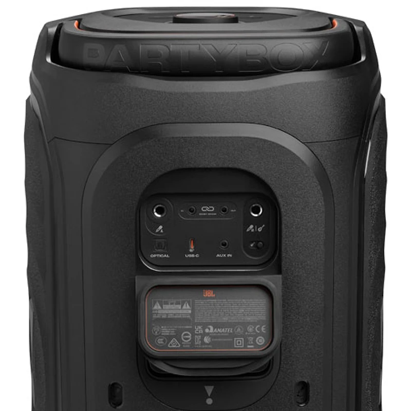JBL PartyBox 130 Splashproof Bluetooth Wireless Party Speaker - Black