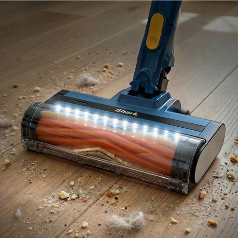 Shark Pet Cordless Bagless, Stick Vacuum with 40 min Runtime, Light - Moonlight Blue