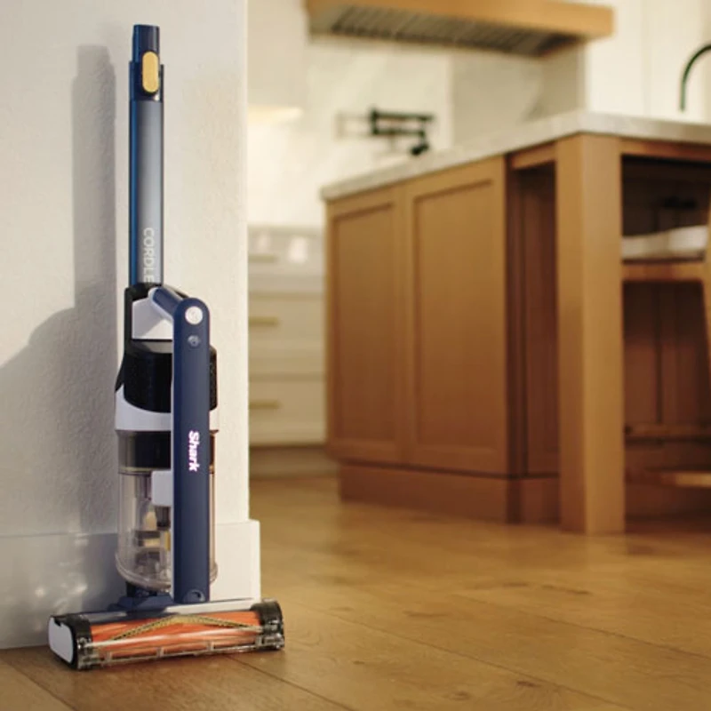 Shark Pet Cordless Bagless, Stick Vacuum with 40 min Runtime, Light - Moonlight Blue