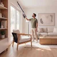 Shark Pet Cordless Bagless, Stick Vacuum with 40 min Runtime, Light - Moonlight Blue