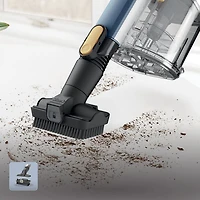 Shark Pet Cordless Bagless, Stick Vacuum with 40 min Runtime, Light - Moonlight Blue
