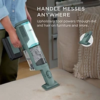 Aspirateur-balai sans fil et sans sac PowerLite de Shark avec autonomie de 40 min, léger - Bleu glacier