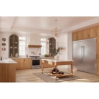 Frigidaire Pro 30" 6 Cu. Ft. True Convection 6-Burner Slide-In Gas Range (PCFG3080AF) - Stainless Steel