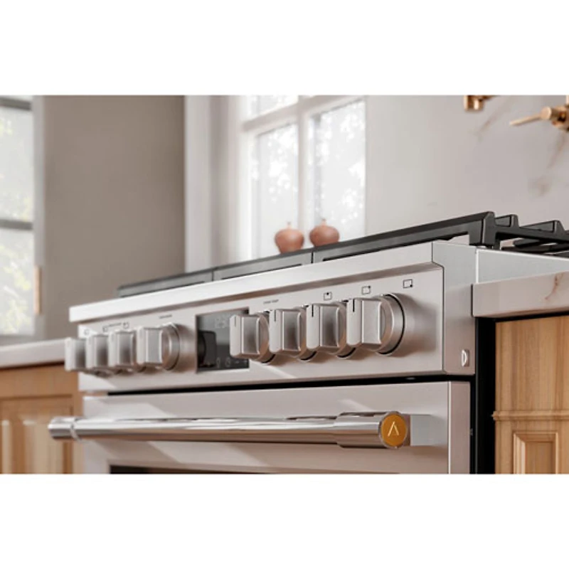 Frigidaire Pro 30" 6 Cu. Ft. True Convection 6-Burner Slide-In Gas Range (PCFG3080AF) - Stainless Steel