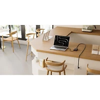 Station de recharge USB-C/USB-A GaN à 6 ports 70 W de Belkin - Noir