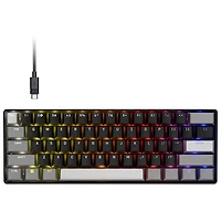 Clavier de jeu rétroéclairé à touches linéaires effet Hall Clipper Pro Mini 60 de Corsair - Anglais