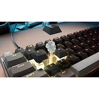 Clavier de jeu rétroéclairé à touches linéaires effet Hall Clipper Pro Mini 60 de Corsair - Anglais