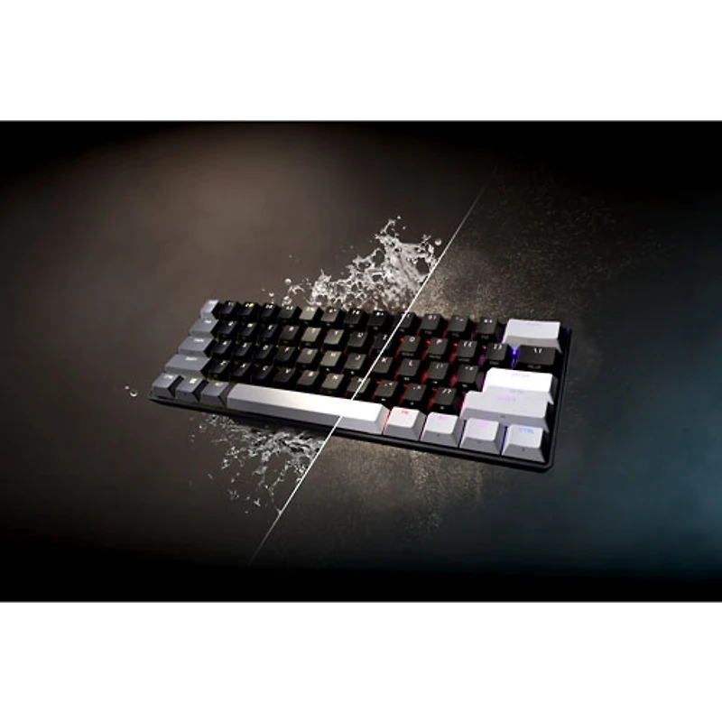 Clavier de jeu rétroéclairé à touches linéaires effet Hall Clipper Pro Mini 60 de Corsair - Anglais