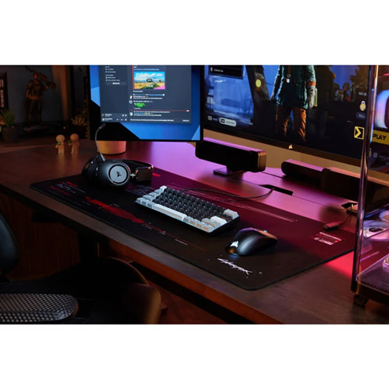 Clavier de jeu rétroéclairé à touches linéaires effet Hall Clipper Pro Mini 60 de Corsair - Anglais
