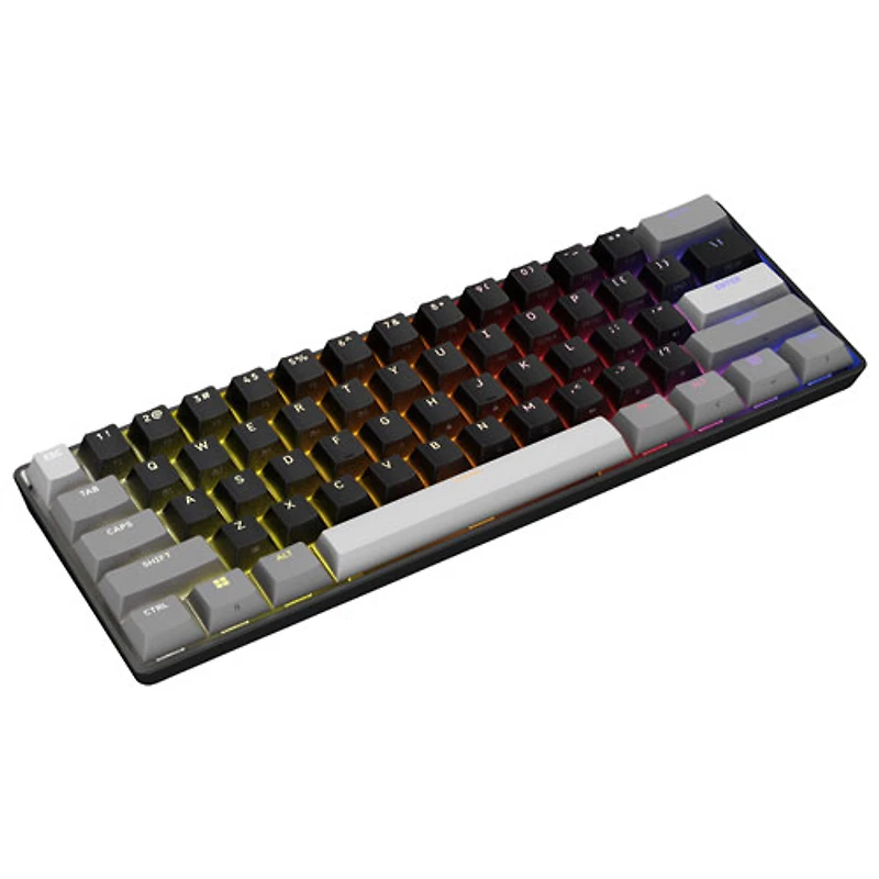 Clavier de jeu rétroéclairé à touches linéaires effet Hall Clipper Pro Mini 60 de Corsair - Anglais