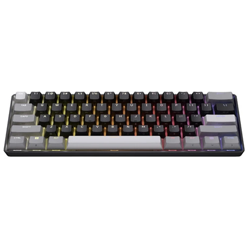 Clavier de jeu rétroéclairé à touches linéaires effet Hall Clipper Pro Mini 60 de Corsair - Anglais