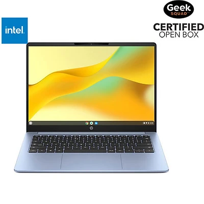 Open Box - HP 14" Chromebook - Sky Blue (Intel N150/8GB RAM/128GB SSD/Chrome OS)