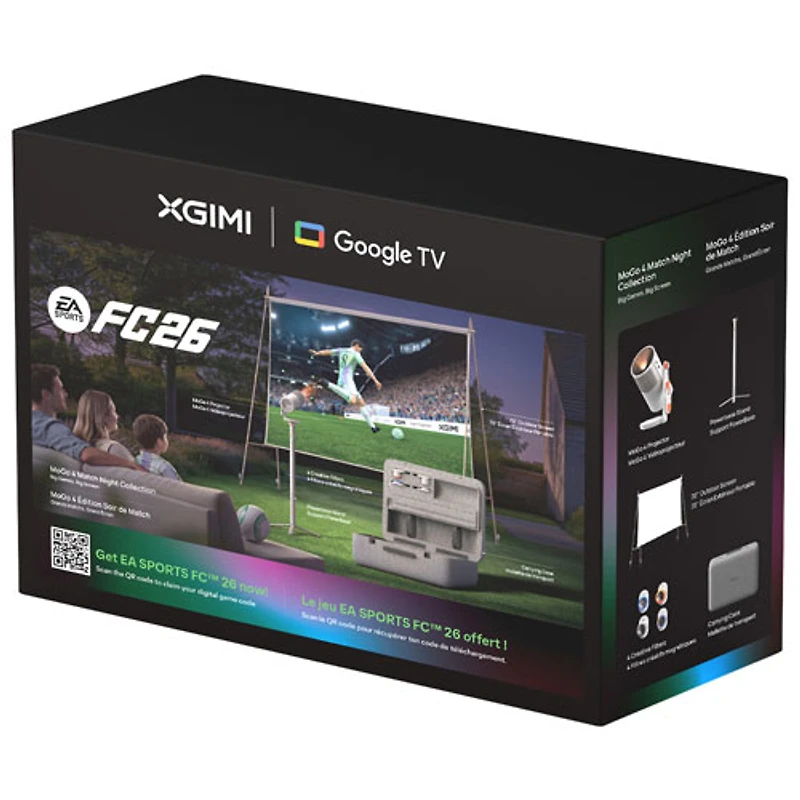 XGIMI MoGo 4 Match Night Collection 1080p HD LED Home Theatre Projector (WK08K-EA)