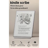 Amazon Kindle Scribe 64GB 11" Digital eReader with Touchscreen & Premium Pen (PA2MA4) - Graphite