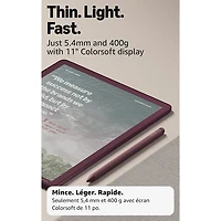 Liseuse numérique Go 11 po Kindle Scribe Colorsoft d'Amazon avec écran tactile et stylet haut de gamme (PA2MA5