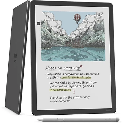 Liseuse numérique Kindle Scribe Colorsoft de Go et 11 po d’Amazon avec écran tactile et stylet haut de gamme (PA2MA5