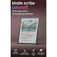 Liseuse numérique Kindle Scribe Colorsoft de Go et 11 po d’Amazon avec écran tactile et stylet haut de gamme (PA2MA5