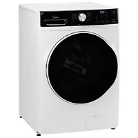 Laveuse à vapeur à chargement frontal haute efficacité 5,2 pi³ de Midea (MLH52N4AWW) - Blanc