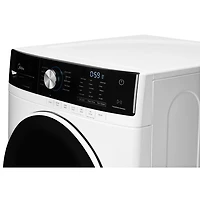 Laveuse à vapeur à chargement frontal haute efficacité 5,2 pi³ de Midea (MLH52N4AWW) - Blanc