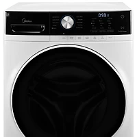 Laveuse à vapeur à chargement frontal haute efficacité 5,2 pi³ de Midea (MLH52N4AWW) - Blanc